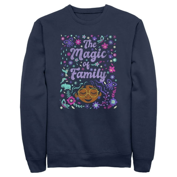 Men's Encanto Mirabel The Magic of Family Sweatshirt Navy Blue Large