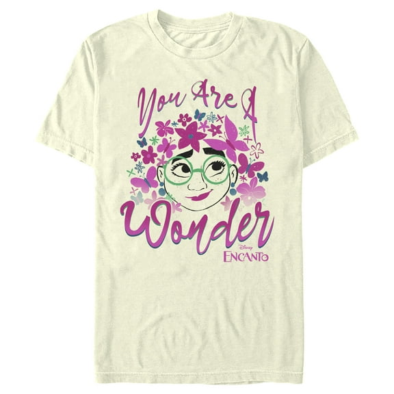 Men's Encanto Mirabel You are a Wonder  Graphic Tee Beige X Large