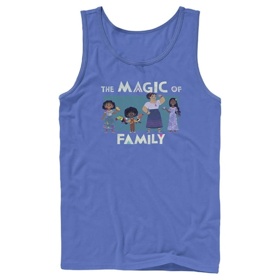 Men's Encanto The Magic of Family  Tank Top Royal Blue Medium