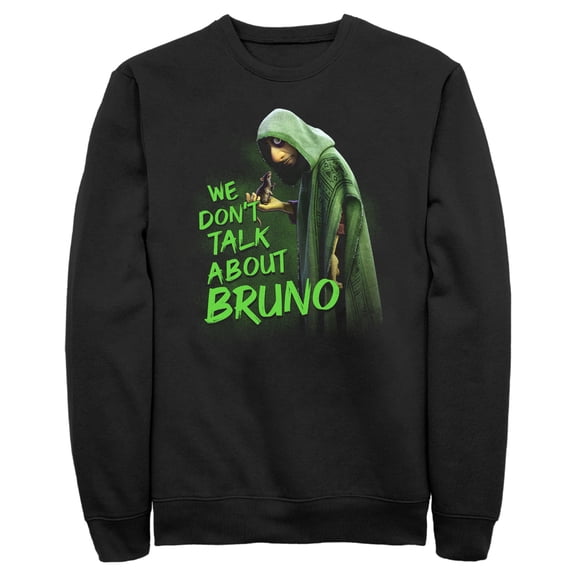 Men's Encanto We Don't Talk About Bruno Sweatshirt Black Small
