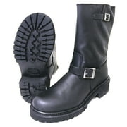 Mens Engineer Boots Motorcycle 12 Leather Biker