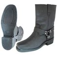 thumbnail image 1 of Men's Engineer Motorcycle Boots Classic Harness Genuine Leather Stitching Sole, 1 of 4
