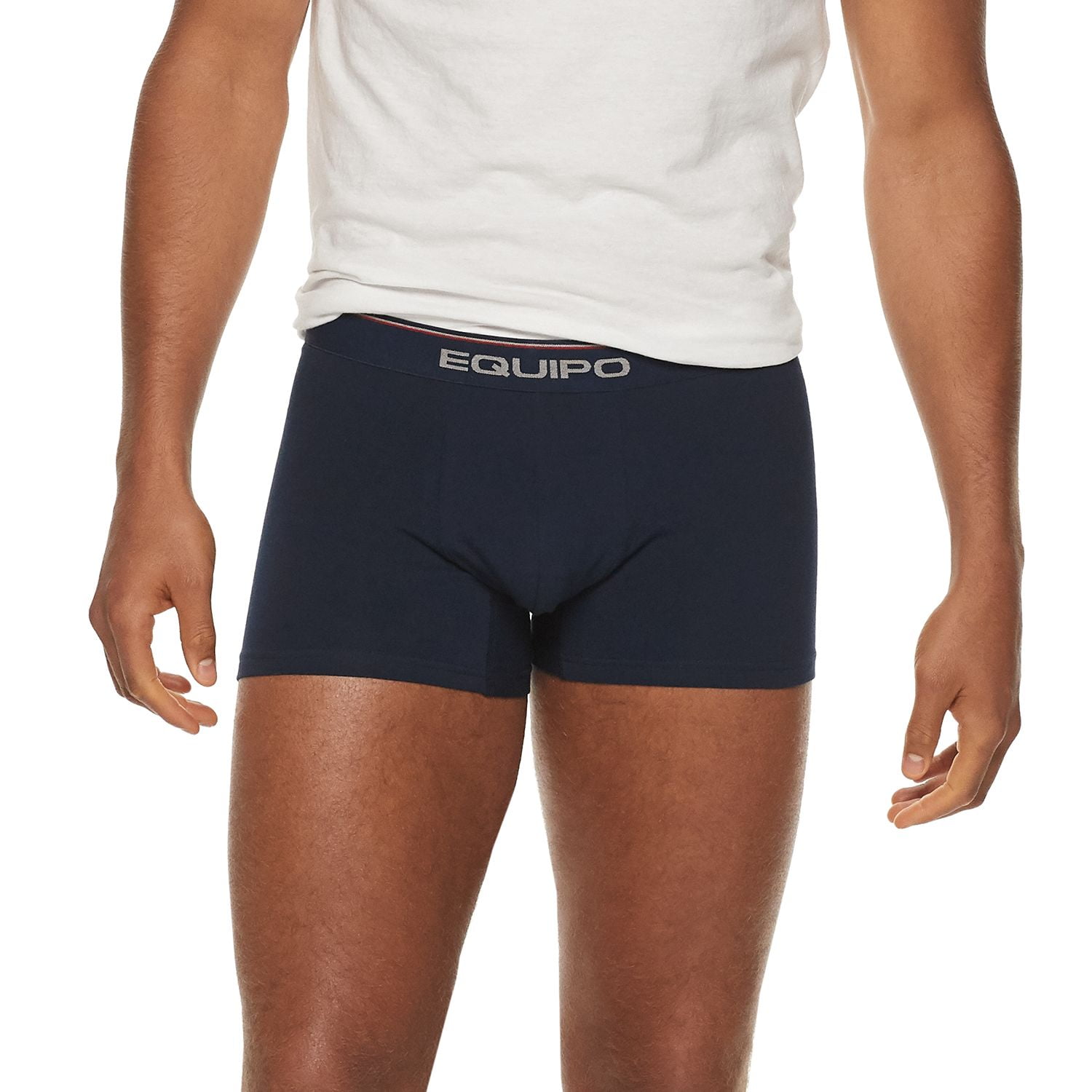 Men's Equipo 3Pack Boxer Briefs Color Heather Gray Navy Size S