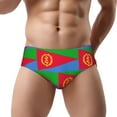 thumbnail image 1 of Men's Eritrea Flag Briefs Triangle Underwear Print Breathable Briefs, 1 of 7