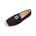 thumbnail image 1 of Men's Espadrille Canvas Mesh Slip-On Plain Toe Casual Breathable Shoes Low Top Trainers Shoes, 1 of 7
