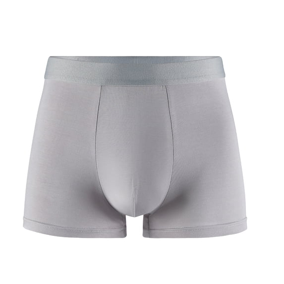 Men's Essential Boxer Brief, U-Convex Pouch Underwear for Men Coffee M