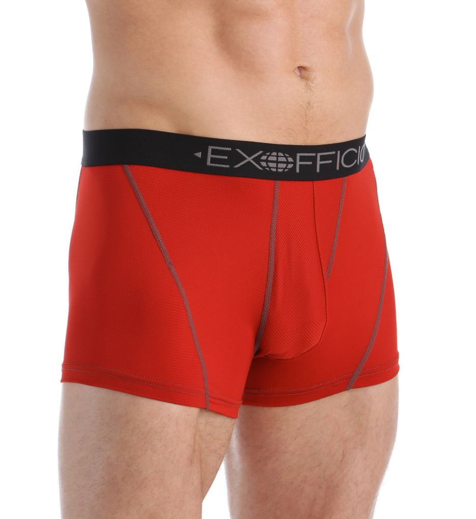 ENSOU. Seaside Boxers Relief 上代3万 Men's Ex Officio 2412458 Give-N-Go Sport Mesh 3 Inch Flyless Boxer