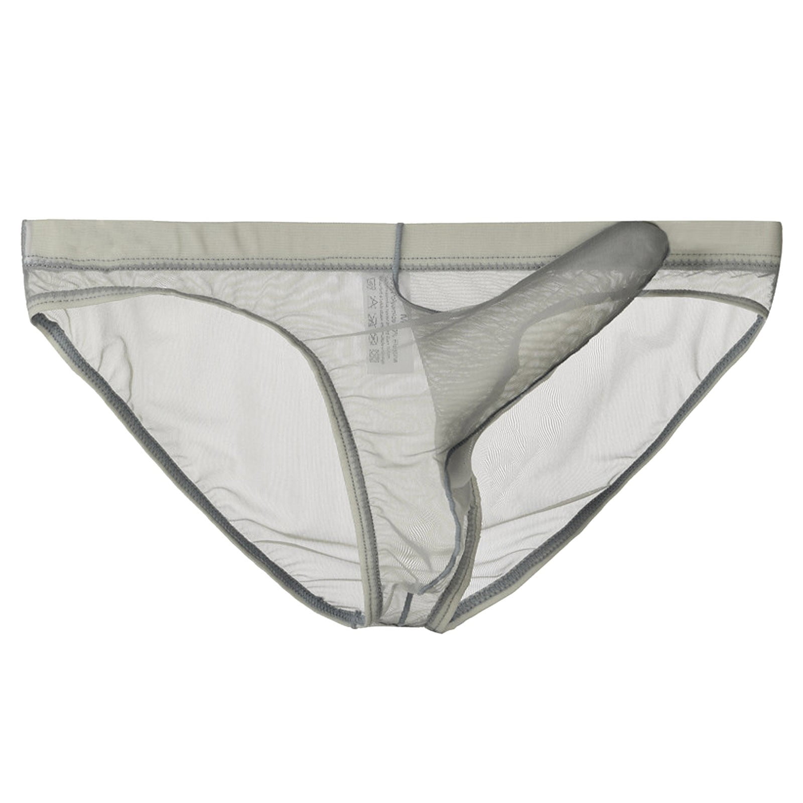 Men's Exotic Apparel Ransparent Thong Thin Mesh Sexy Underwear ...