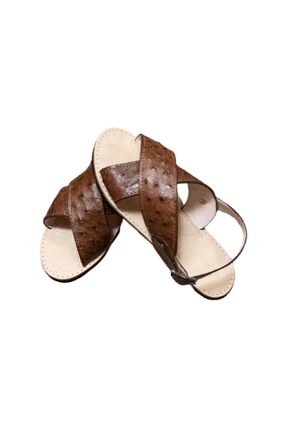 Men's Sandals Genuine Ostrich Huaraches