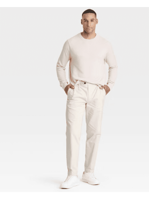 Men's Extended Tab Pleated Dress Trousers - Goodfellow & Co