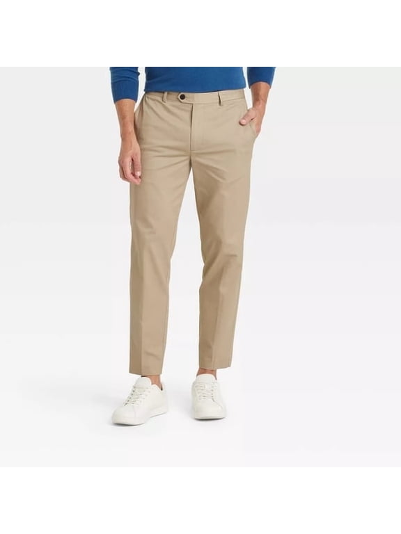 Men's Extended Tab Slim Fit Trousers - Goodfellow & Co size 32x30