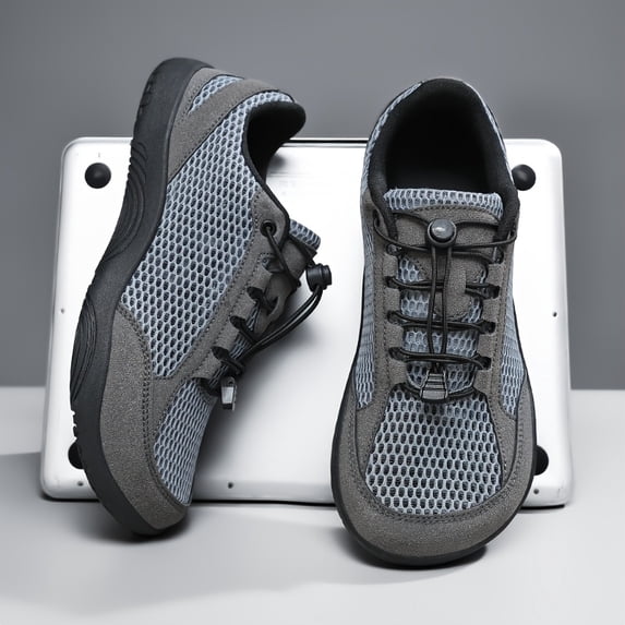 Men's Extra Wide Diabetic Walking Shoes for Swollen Feet, Lightweight Breathable Non-Slip Running Sneakers for Hiking, Casual Wear & All-Day Comfort