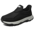 thumbnail image 1 of Men's Extra Wide Fit Walking Shoes Non-Slip Soft Sole Lightweight Comfort Sneakers for Diabetic Feet, Orthopaedic Senior Elderly Dad Sports Casual Motion Shoes, 1 of 7