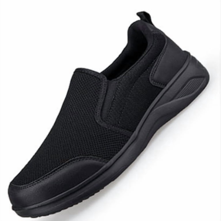 Men\'s Extra Wide Slip On Walking Shoes Lightweight Non-Slip Casual Loafers Men main image 2