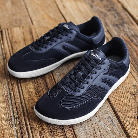 Men’s Extra Wide Walking Sneakers Lightweight Breathable Mesh Comfort Training Shoes with Wide Toe Box Non Slip Cushioned Sole for Gym Travel Daily Wear