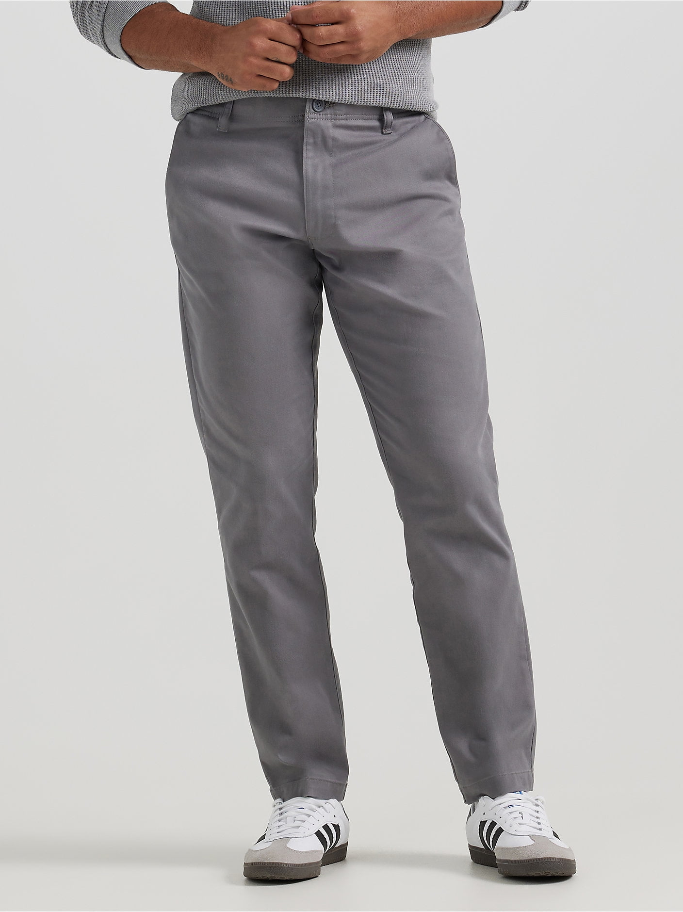 Match Men's Straight-Fit Work Pants - Flat Front, Breathable Stretch Cotton, 5 Pockets, Mud Color 29 - View #11