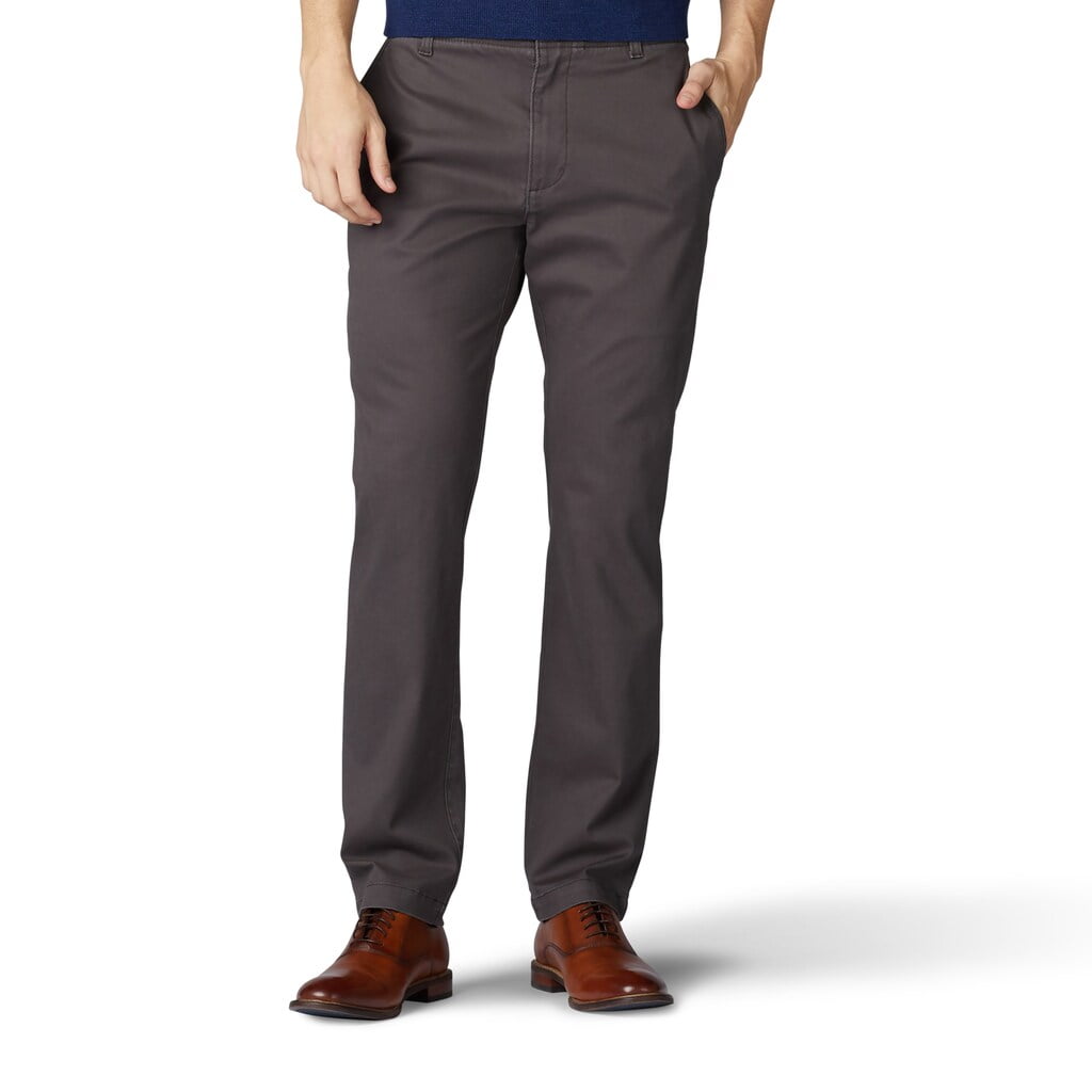Men's Extreme Motion Slim Fit Khaki Pant in Painter Gray
