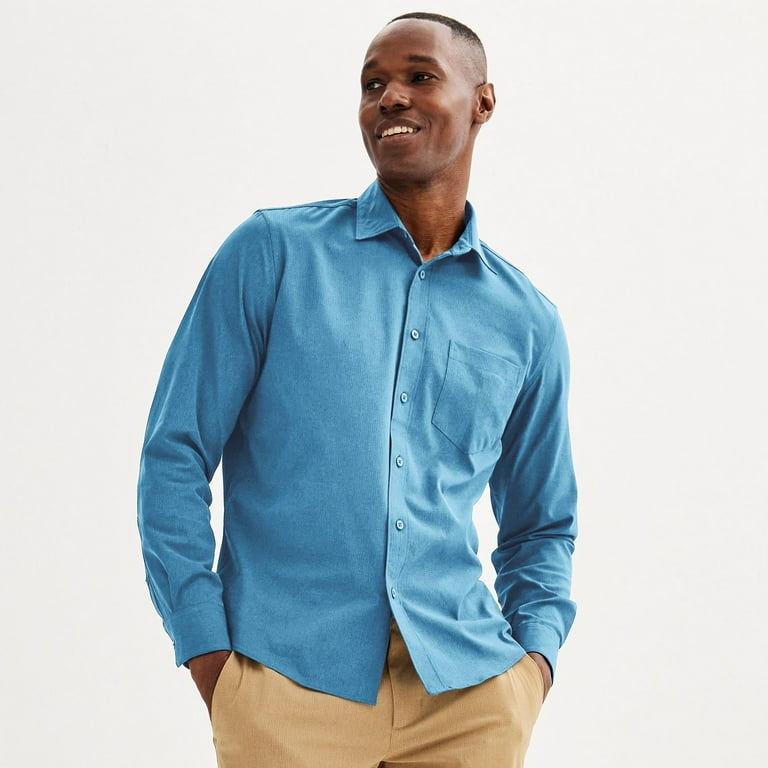 Untucked button down shirts online