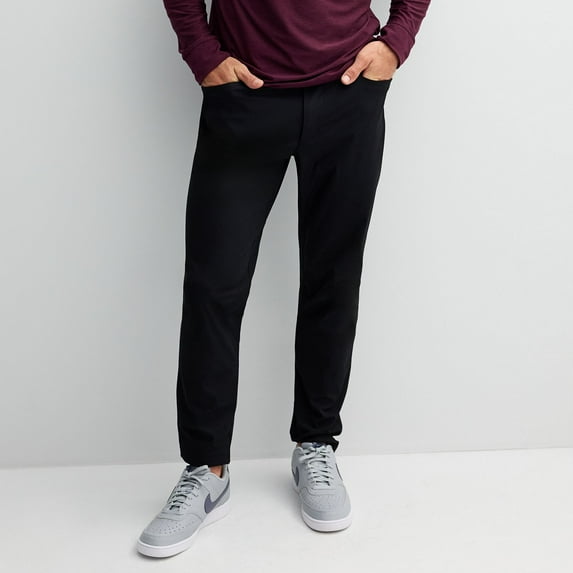 Men's FLX Premium 5-Pocket Pants Color: Black Size: 36X32