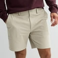 thumbnail image 1 of Men's FLX Premium 8-inch Shorts Color: Light Khaki Size: 32, 1 of 4
