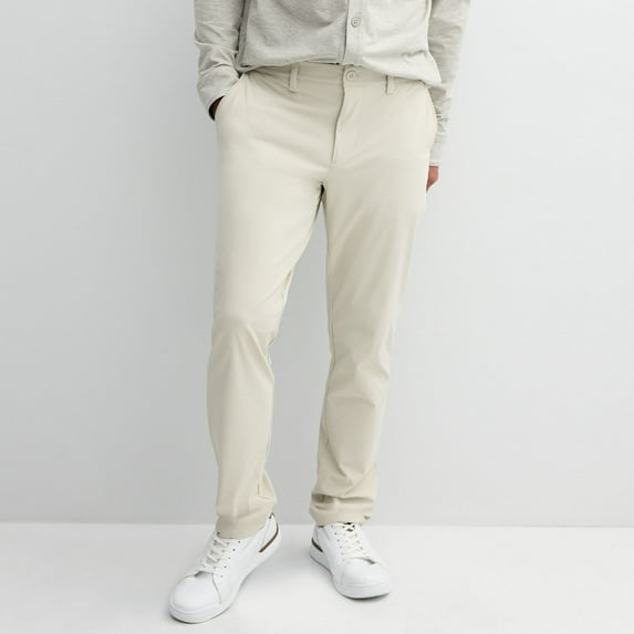 Men's FLX Premium Stretch Chino Pant Color: Sand Size: 36X30