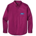 thumbnail image 1 of Men's FORD OVAL LOGO Twill Shirt with Pocket, Large Wild Berry, 1 of 2