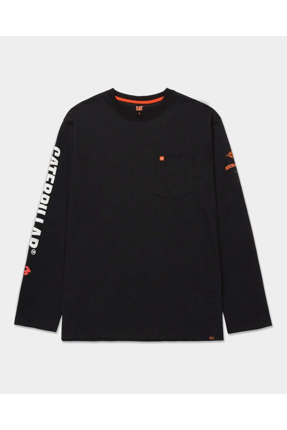 Men's FR Lightweight Banner LS T-Shirt | CAT® WORKWEAR