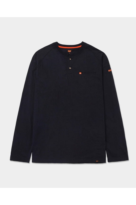 Men's FR Lightweight LS Henley | CAT® WORKWEAR