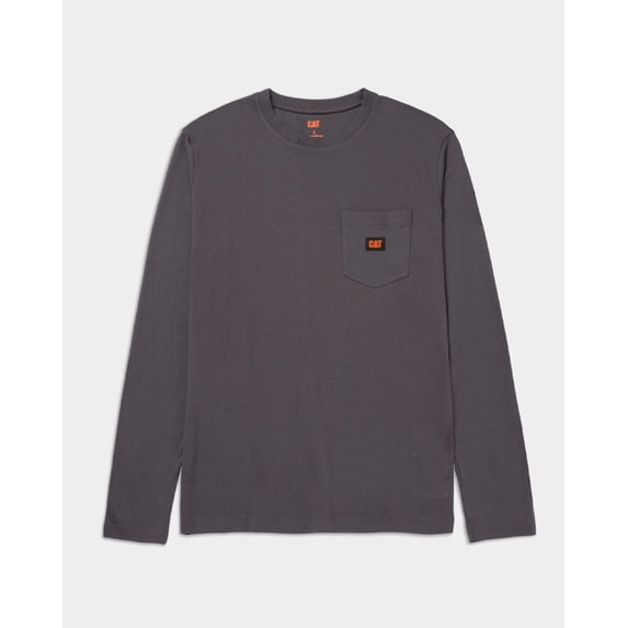 Men's FR Logo Pocket Long Sleeve T-Shirt | CAT® WORKWEAR
