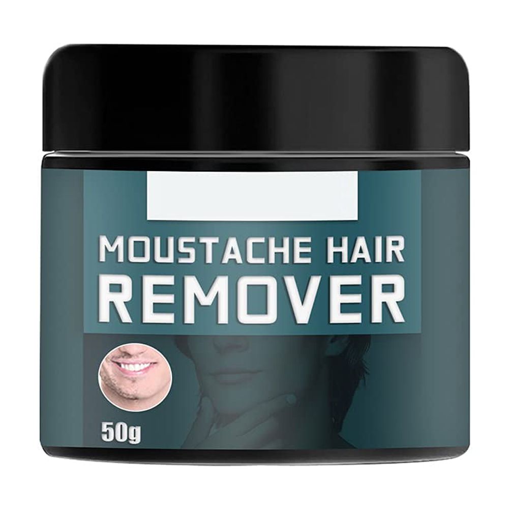 Men's Facial Hair Removal Cream for Beard Chin Hairline Underarm Chest