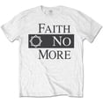 thumbnail image 1 of Men's Faith No More Classic Logo V.2. T-shirt X-Large White, 1 of 3