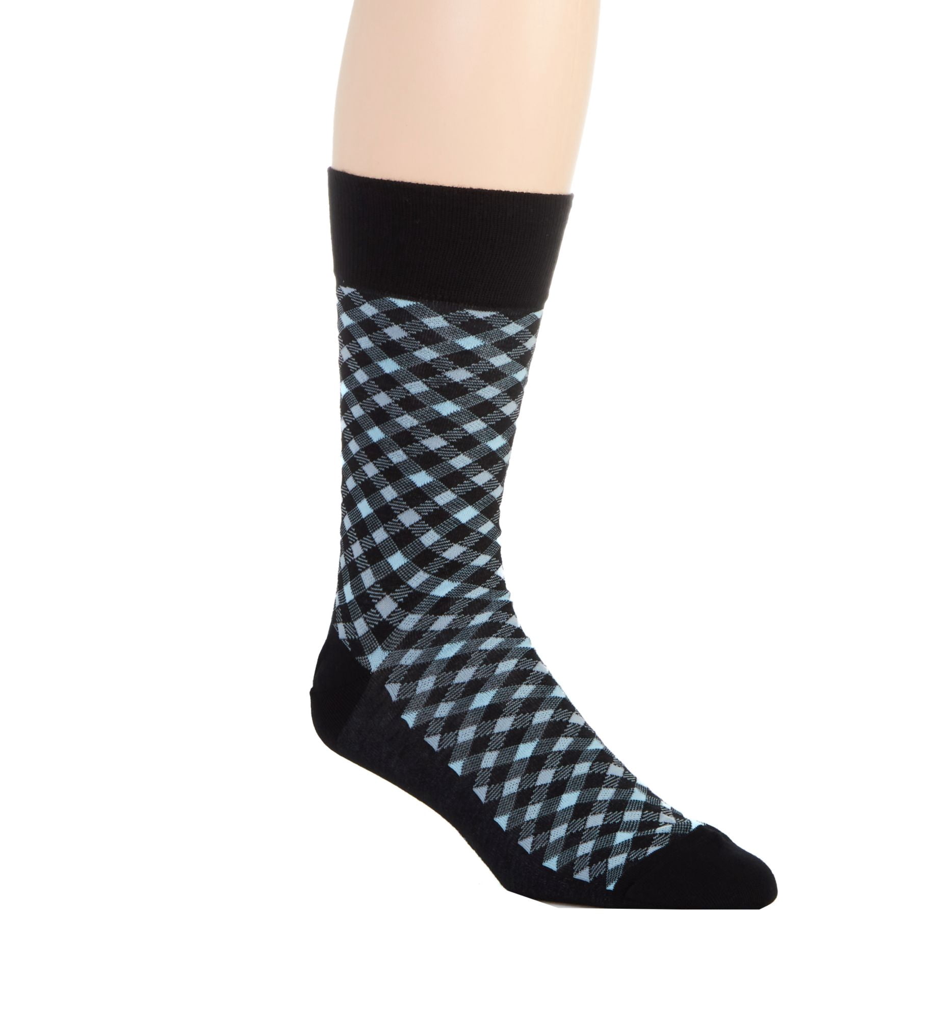 Men's Falke 12487 Smart Check Sock (Black L) - Walmart.com