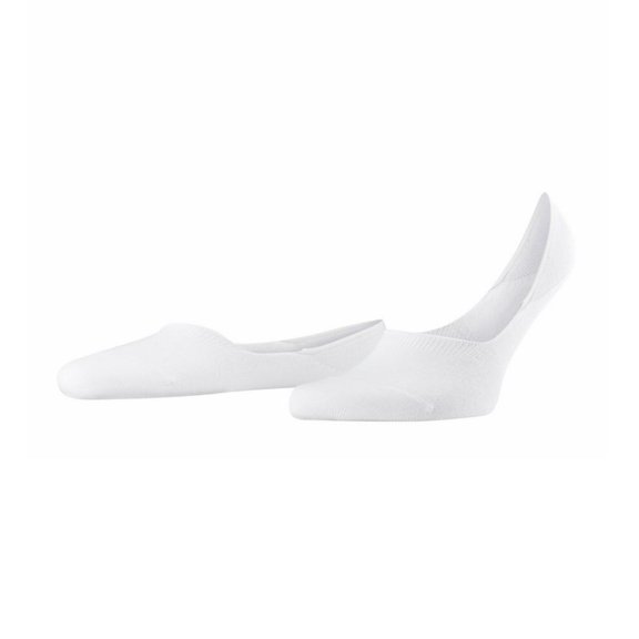 Men's Falke 12498 Invisible Step - No Show Anti-Slip Sock (White S)