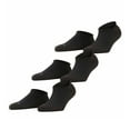 thumbnail image 1 of Men's Falke 13059 Cool Kick Plush Sole Sneaker Sock 3-Pack (Black S), 1 of 1