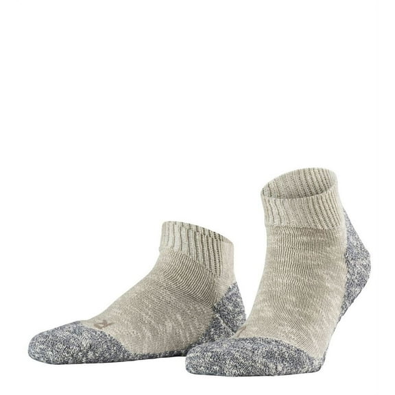 Men's Falke 13361 Lodge Homepad Slipper Sock w/ Anti Slip Sole (Light Grey S/M)
