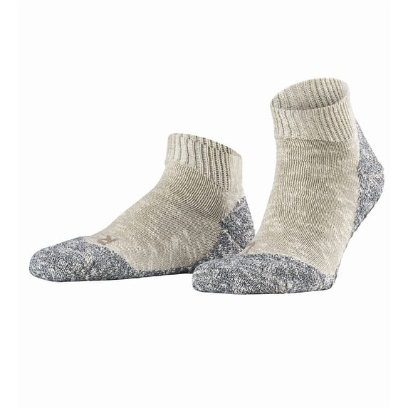 Men's Falke 13361 Lodge Homepad Slipper Sock w/ Anti Slip Sole (Light Grey S)