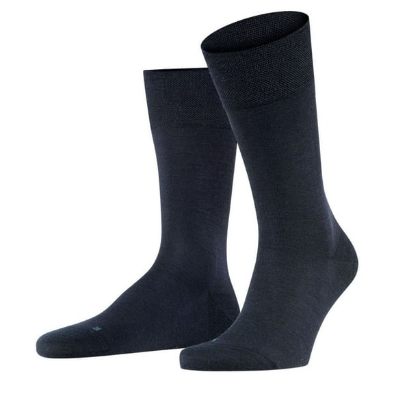 Men's Falke 14416 Sensitive Berlin Sock (Dark Navy S)