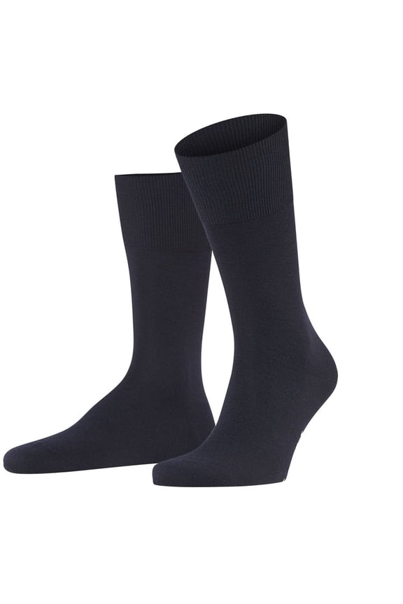 Men's Falke 14435 Airport Heat Regulating Virgin Wool Sock (Dark Navy L)