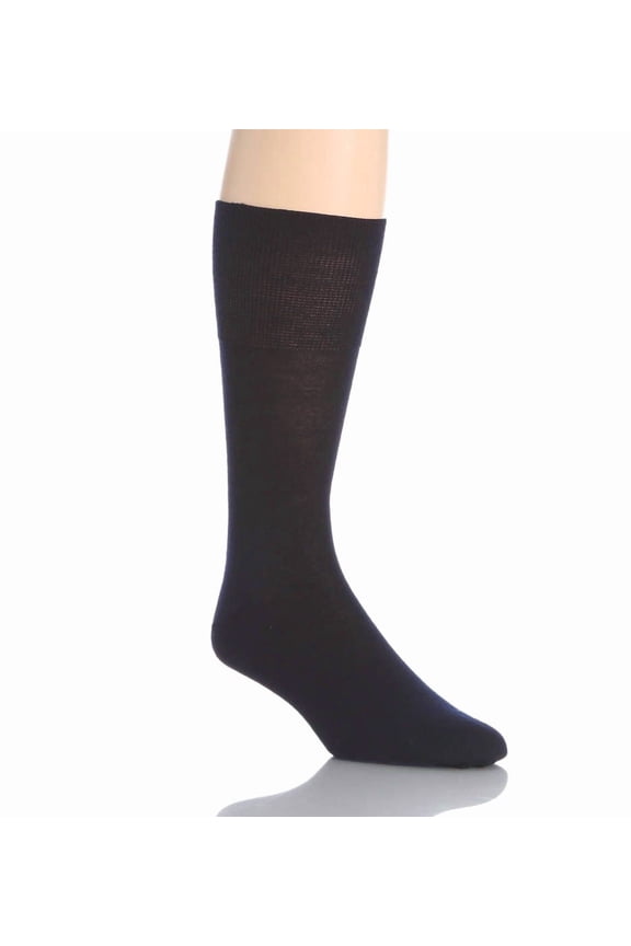 Men's Falke 14435 Airport Heat Regulating Virgin Wool Sock (Dark Navy L)