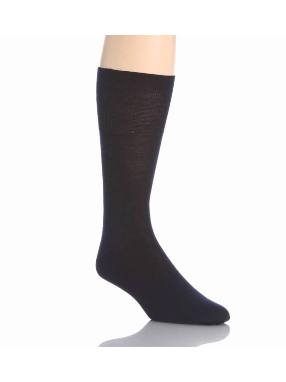 Men's Falke 14435 Airport Heat Regulating Virgin Wool Sock (Dark Navy L)