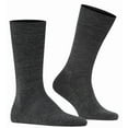 thumbnail image 1 of Men's Falke 14448 Sensitive Berlin Crew Sock (Anthracite Melange S), 1 of 5