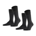 thumbnail image 1 of Falke Men's Socks, 2-Pack - Happy, Short Socks, Cotton Anthracite 39-42 (Uk 5,5-8), 1 of 5