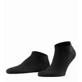 thumbnail image 1 of Men's Falke 14612 Family Sustainable No Show Cotton Sneaker Sock (Black S), 1 of 5