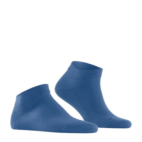 Falke Men's Sneaker Socks - Sensitive London, Socks, Cotton, Logo, Solid Color Blue 43-46