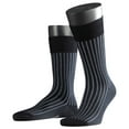 thumbnail image 1 of Men's Falke 14648 Shadow Cotton Ribbed Fashion Sock (Dark Navy L), 1 of 4