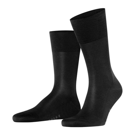 Men's Falke 14662 Tiago Sock w/ Slight Sheen (Black XL)
