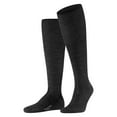 thumbnail image 1 of Men's Falke 15435 Airport Knee High Virgin Wool Sock (Asphalt Melange S), 1 of 1
