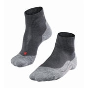 Mens Falke 16461 TK5 Short Urban Hiking Padded Sock Asphalt S