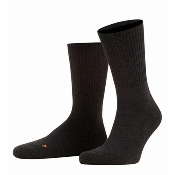 Men's Falke 16486 Walkie Light Wool Short Sport Sock (Anthracite Melange L)