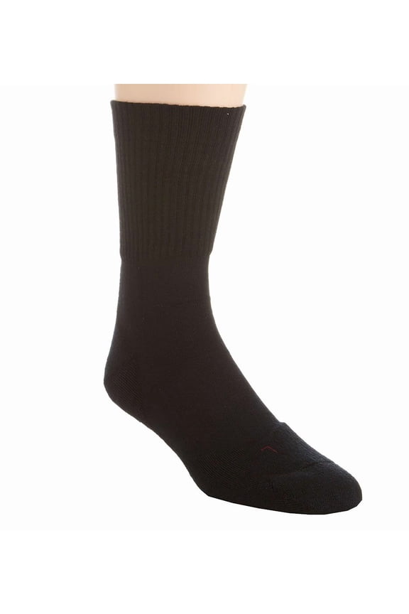 Men's Falke 16486 Walkie Light Wool Short Sport Sock (Black M)